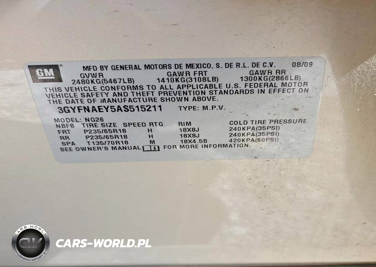2010 Cadillac Srx Luxury Collection VIN:3GYFNAEY5AS515211 - 13