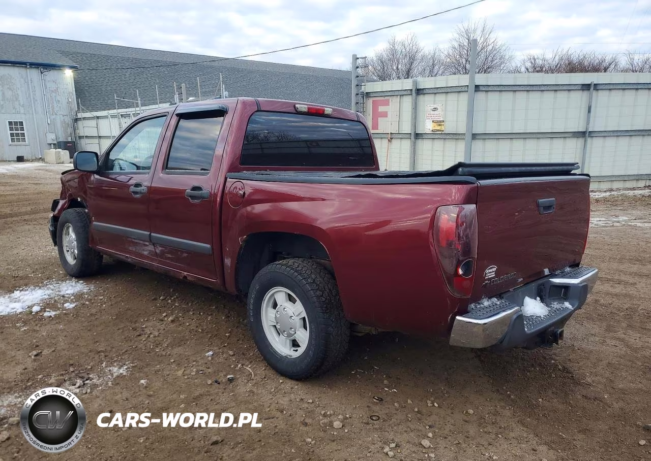2008 Chevrolet Colorado Lt VIN:1GCCS33E988189020 - 2