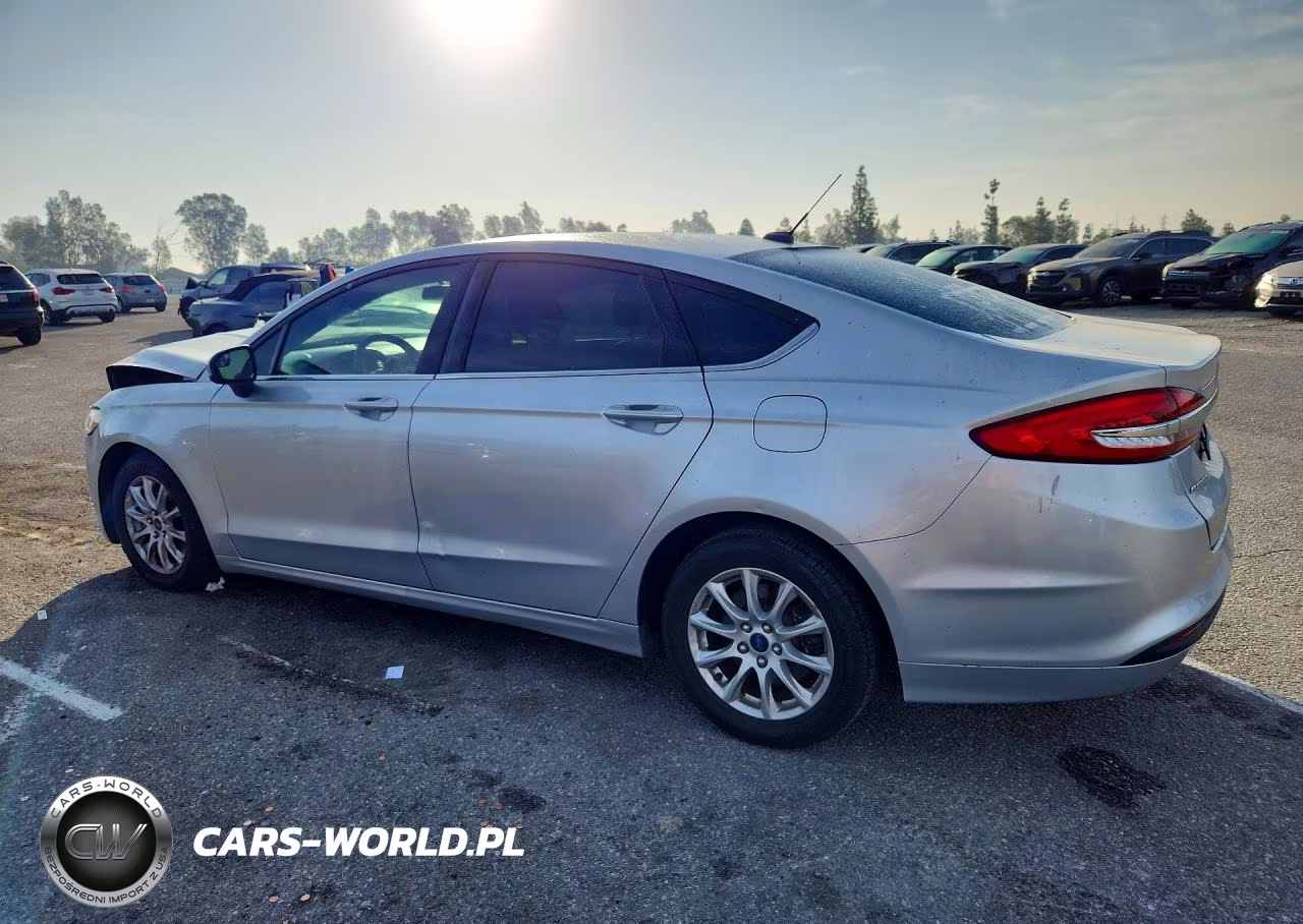 2017 Ford Fusion S VIN:3FA6P0G76HR284731 - 2