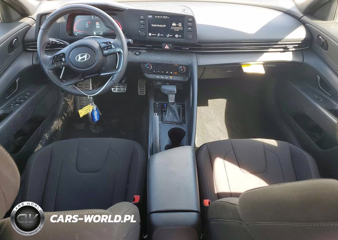 2025 Hyundai Elantra Sel Sport VIN:KMHLM4DG9SU891915 - 8