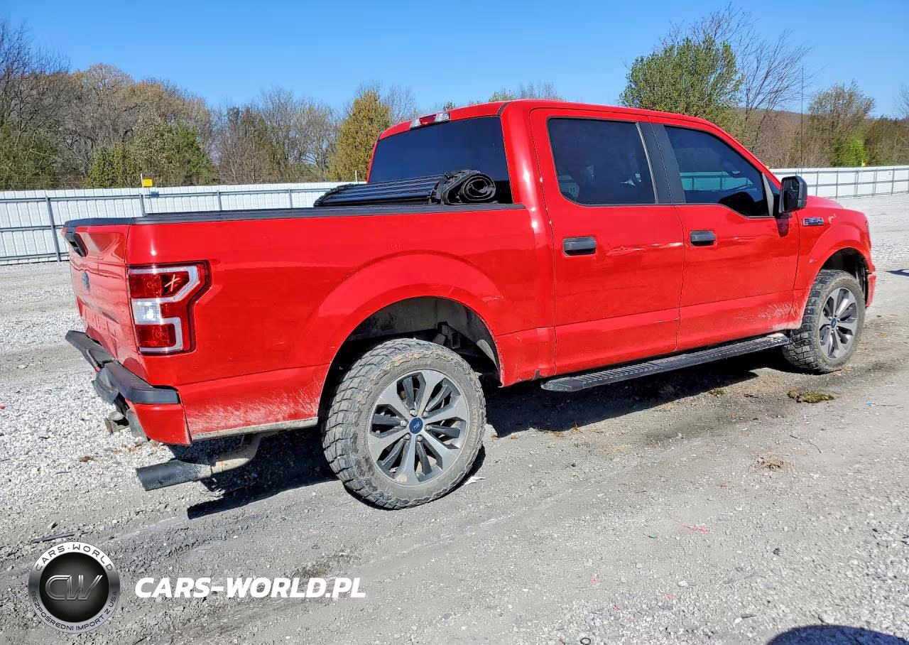 2019 Ford F150 Supercrew VIN:1FTEW1E57KKE73383 - 3