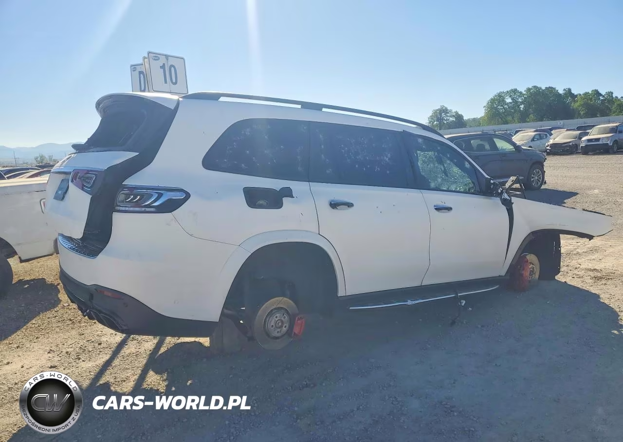 2023 Mercedes-Benz Gls 63 Amg 4Matic VIN:4JGFF8KE7PB006663 - 3