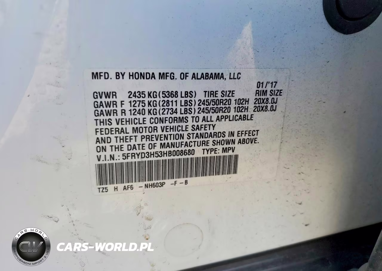 2017 Acura Mdx Technology VIN:5FRYD3H53HB008680 - 14