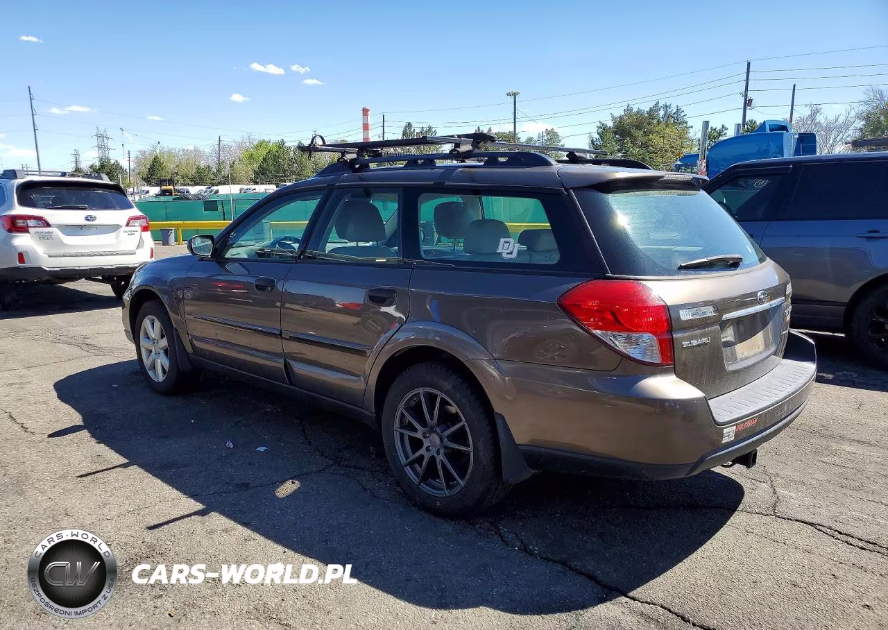 2008 Subaru Outback 2.5I VIN:4S4BP61C186340939 - 2