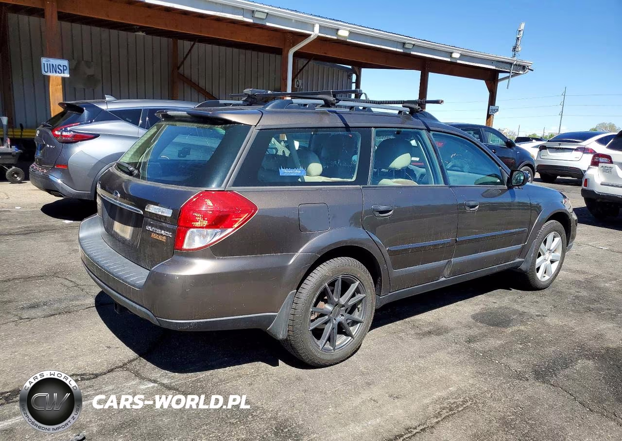 2008 Subaru Outback 2.5I VIN:4S4BP61C186340939 - 3