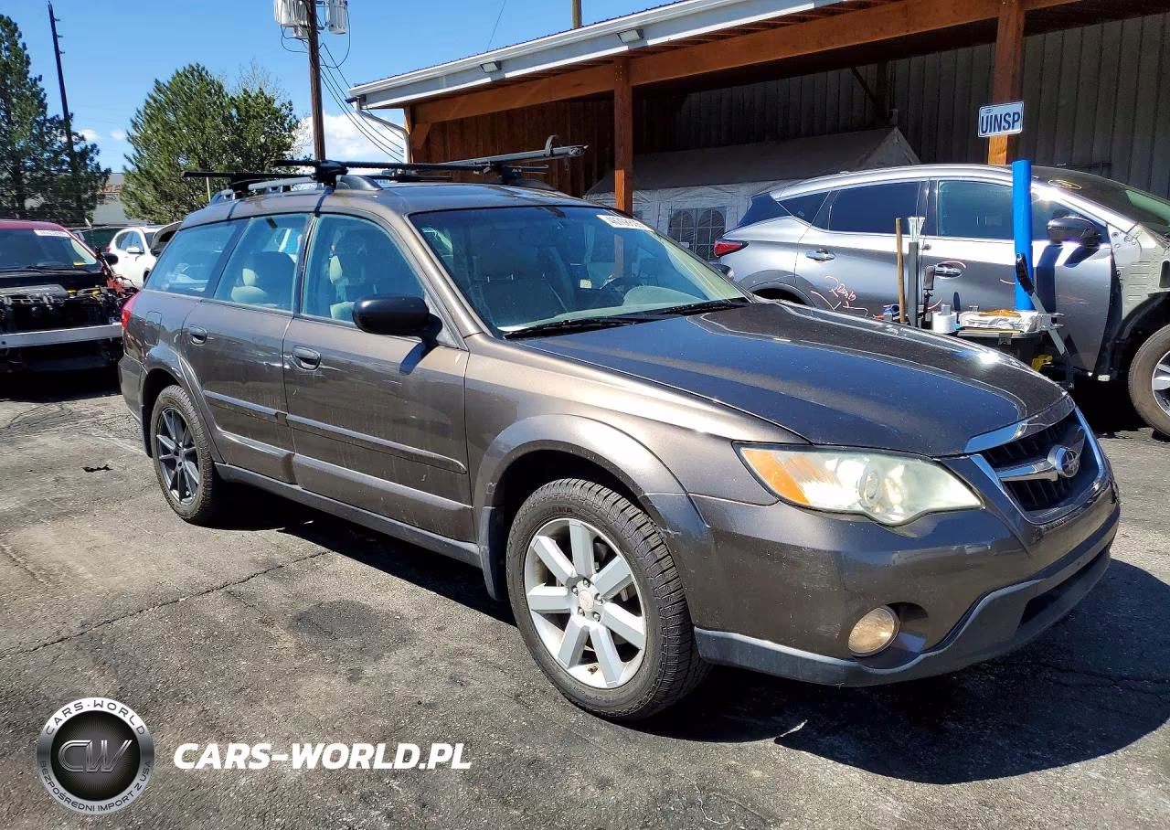 2008 Subaru Outback 2.5I VIN:4S4BP61C186340939 - 4