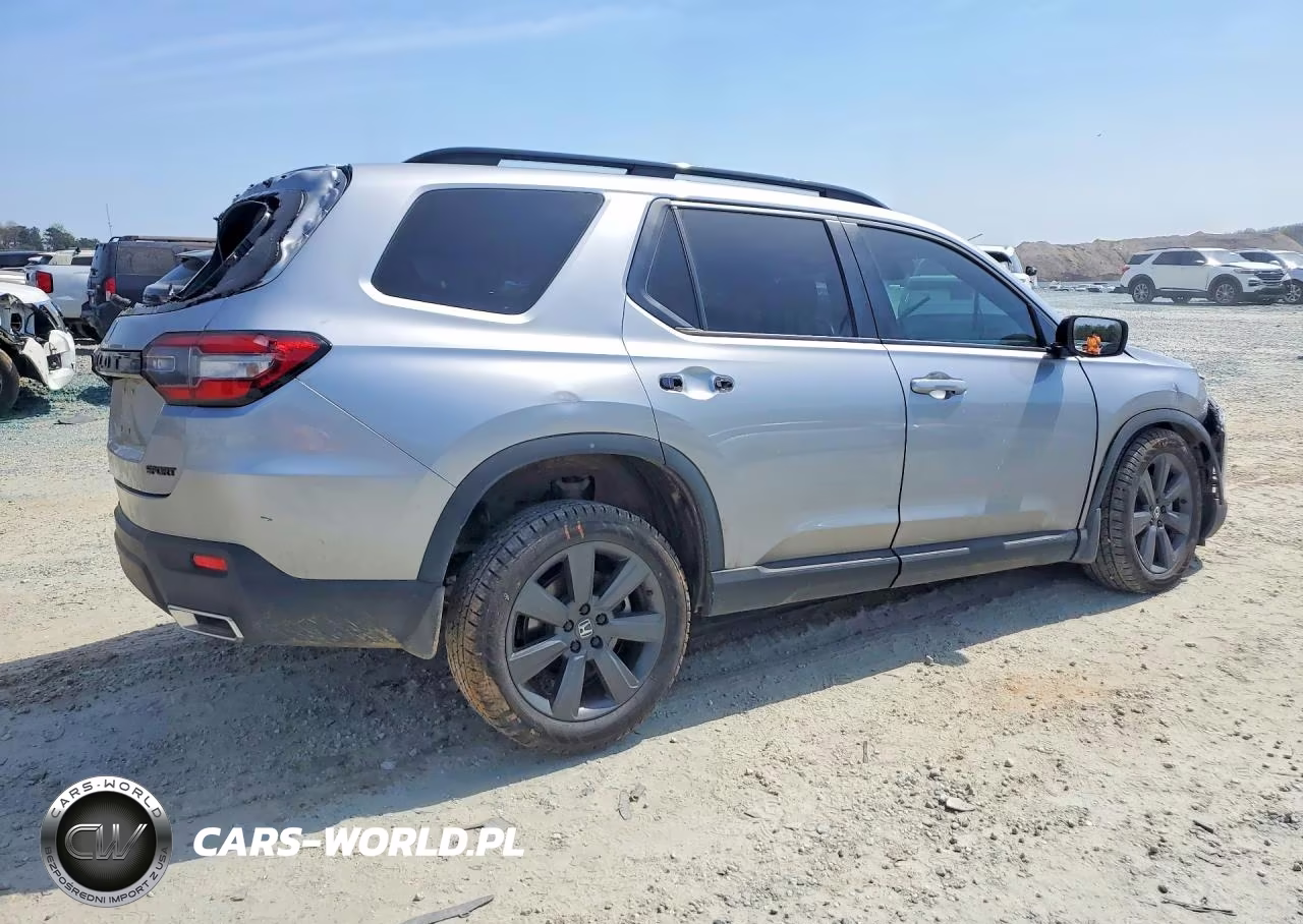 2025 Honda Pilot Sport VIN:5FNYG1H35SB064929 - 3