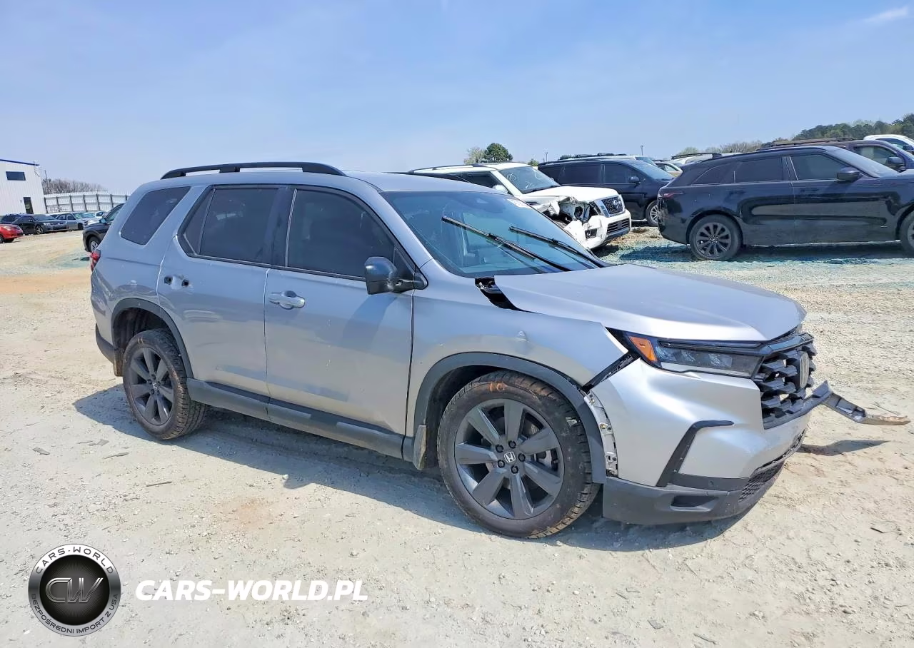 2025 Honda Pilot Sport VIN:5FNYG1H35SB064929 - 4