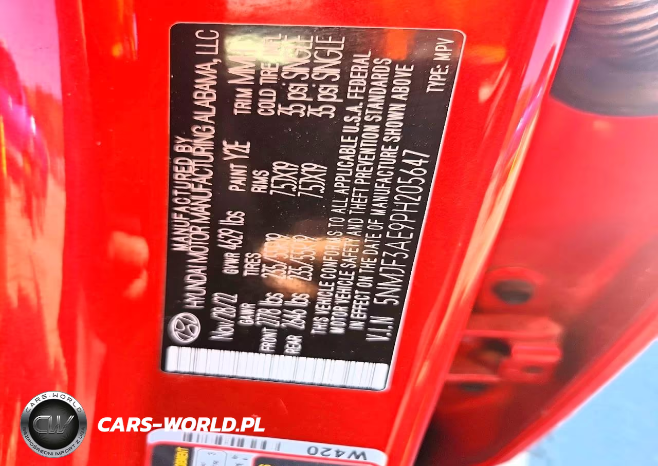 2023 Hyundai Tucson VIN:5NMJF3AE9PH205647 - 13