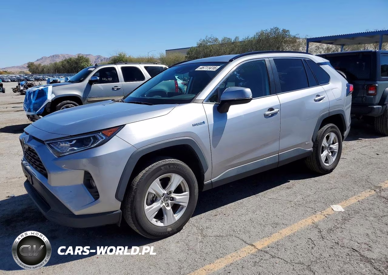 2021 Toyota Rav4 Hybrid Xle VIN:4T3RWRFV4MU029242 - 1