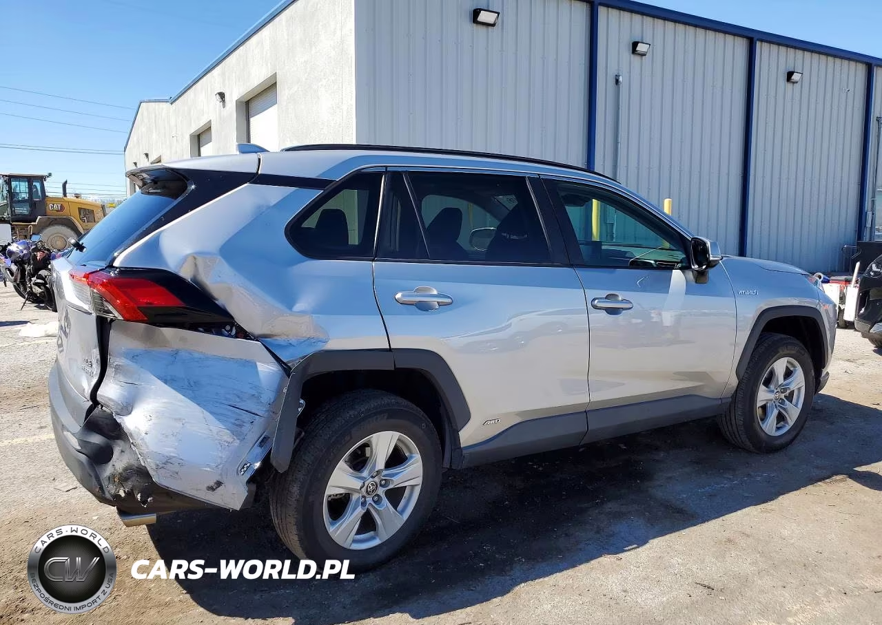 2021 Toyota Rav4 Hybrid Xle VIN:4T3RWRFV4MU029242 - 3