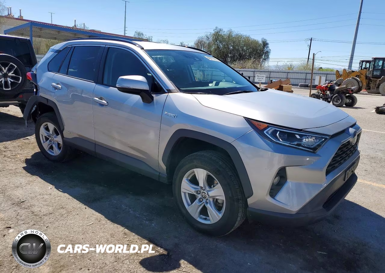 2021 Toyota Rav4 Hybrid Xle VIN:4T3RWRFV4MU029242 - 4
