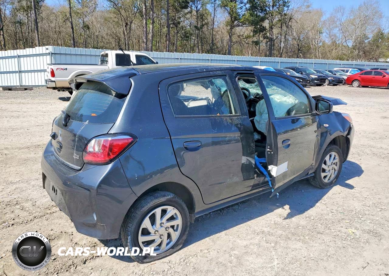 2024 Mitsubishi Mirage Es VIN:ML32AUHJ0RH033673 - 3