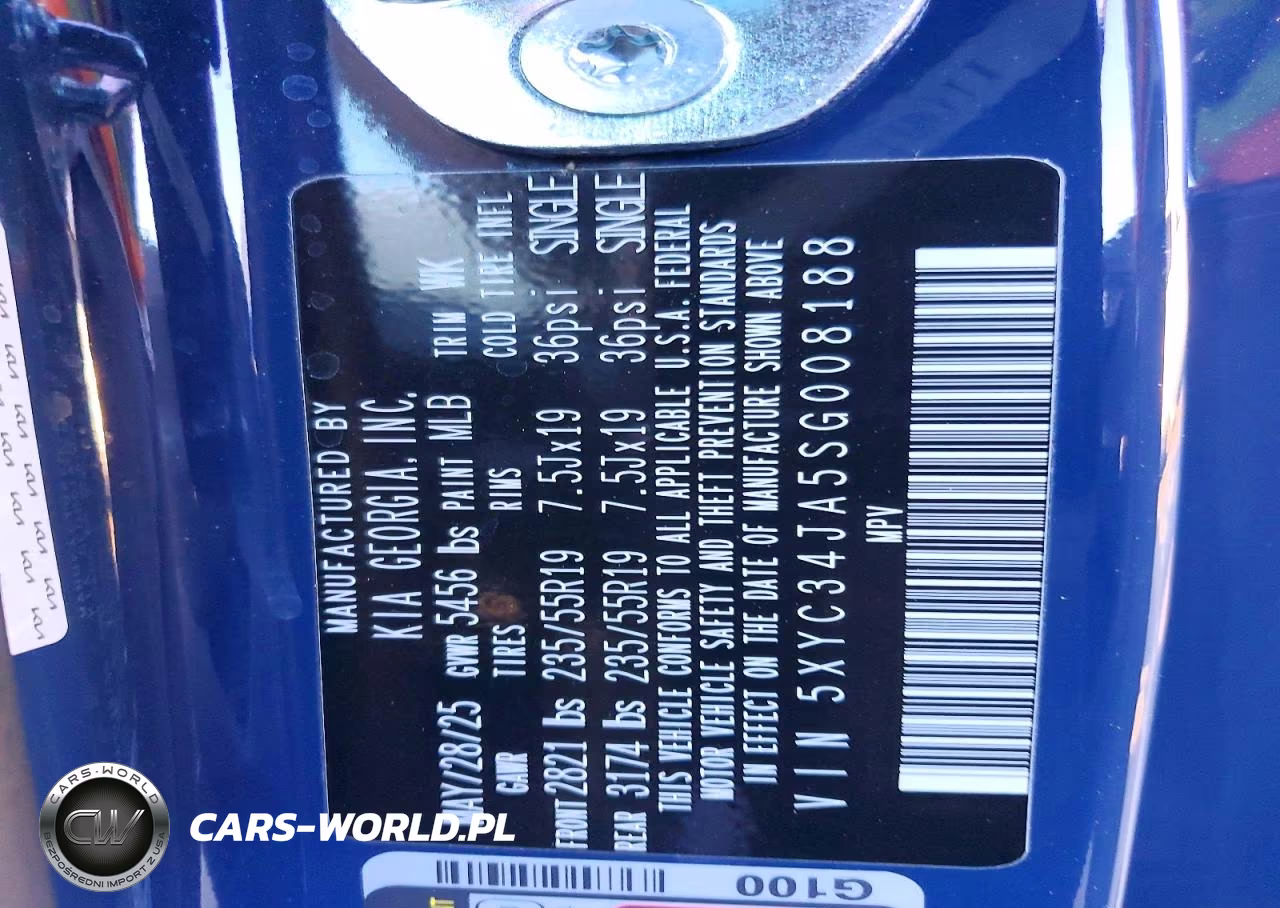 2025 Kia Ev6 Light Long Range VIN:5XYC34JA5SG008188 - 13