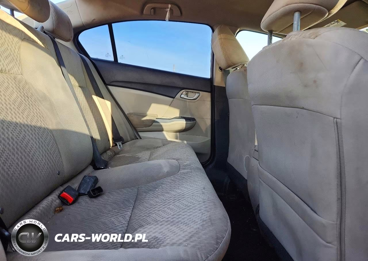 2015 Honda Civic Lx VIN:19XFB2F53FE706561 - 10