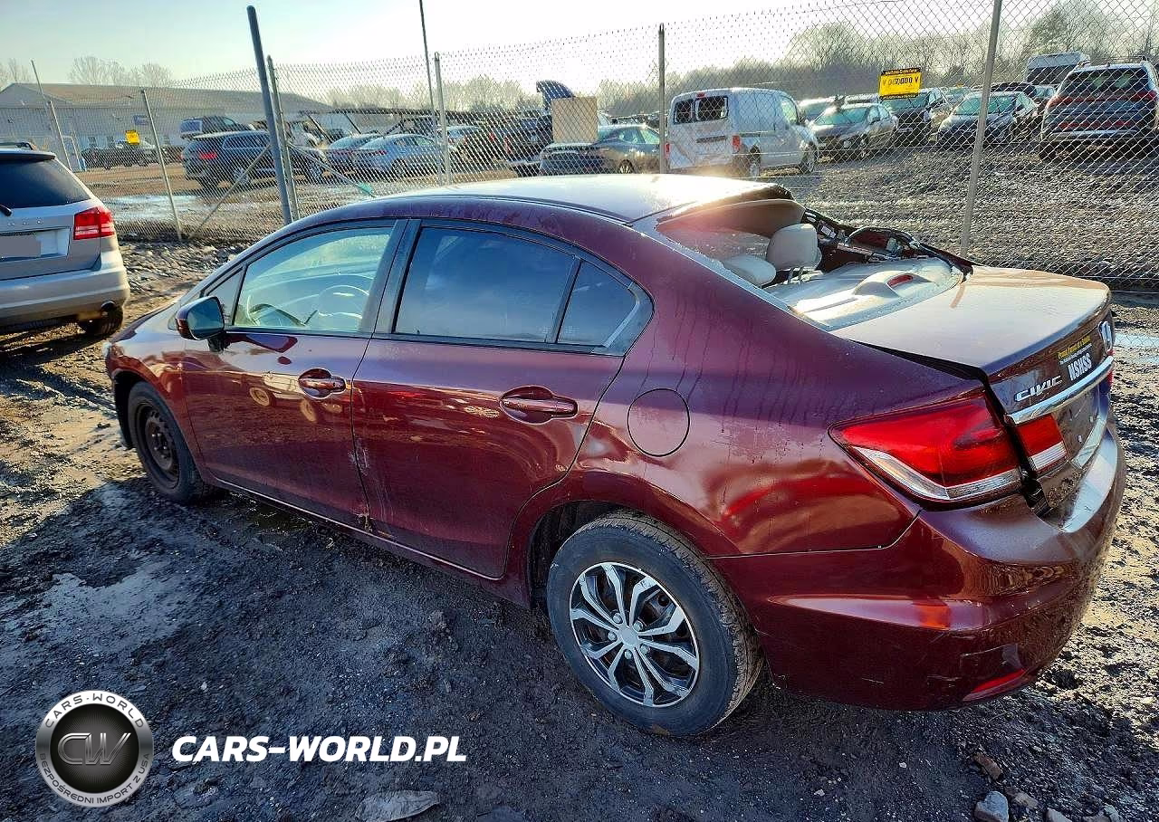 2015 Honda Civic Lx VIN:19XFB2F53FE706561 - 2