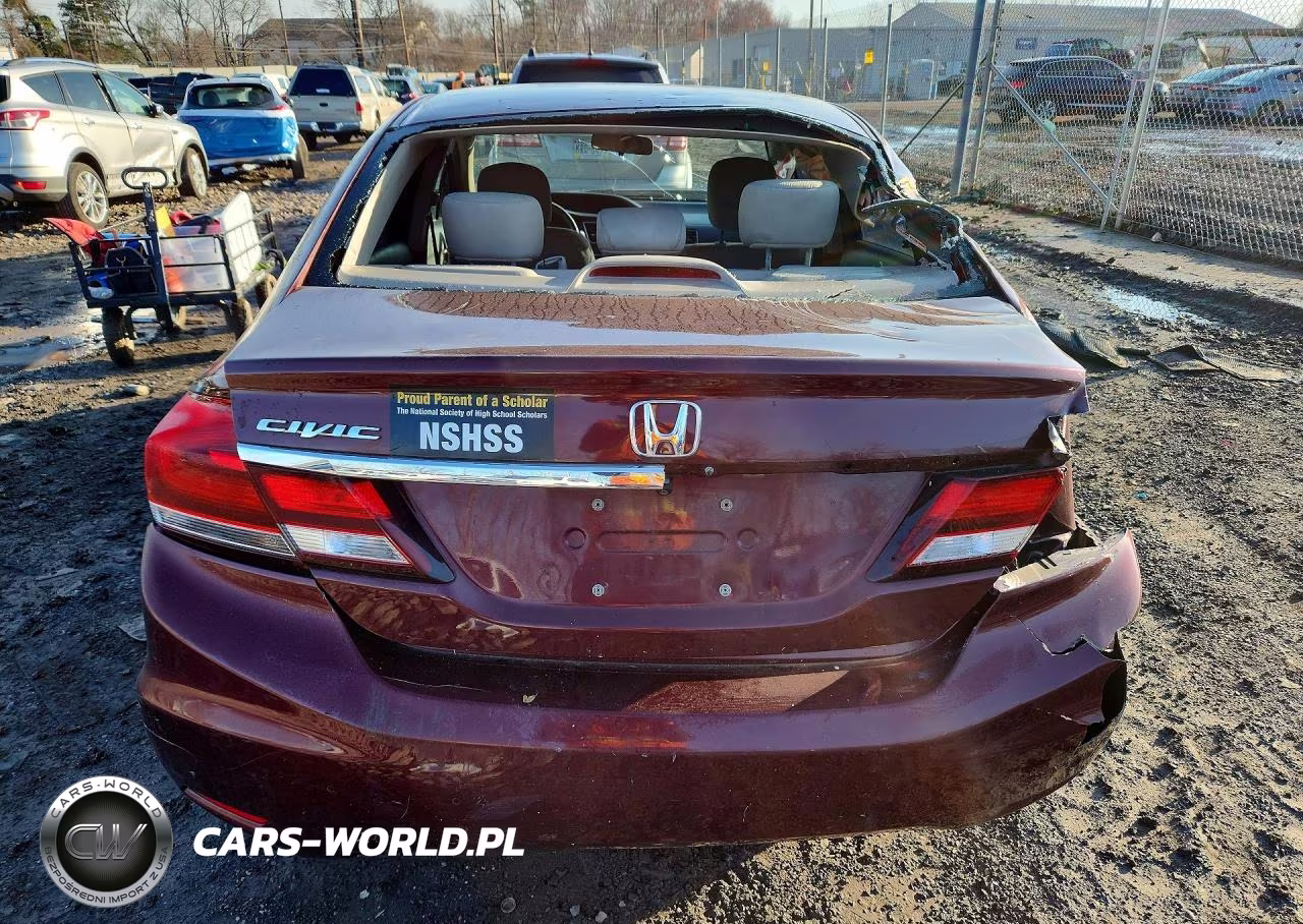 2015 Honda Civic Lx VIN:19XFB2F53FE706561 - 6