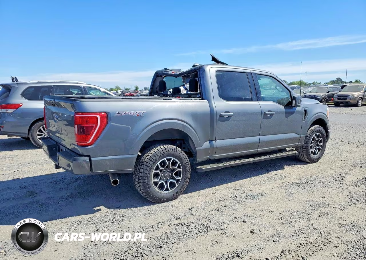 2023 Ford F150 Supercrew VIN:1FTFW1E50PFC71795 - 3