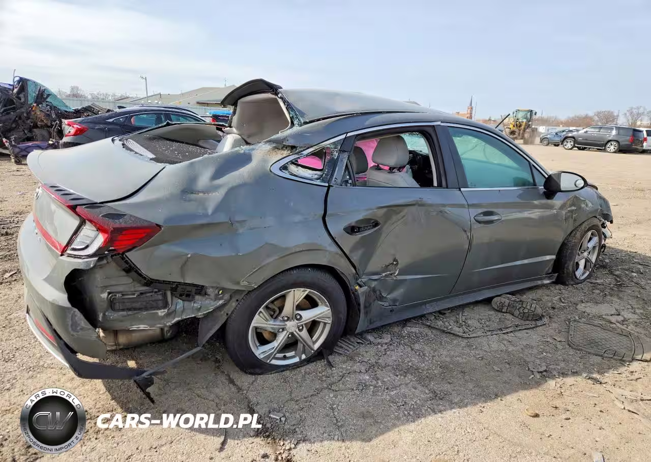 2022 Hyundai Sonata Se VIN:5NPEG4JA8NH143000 - 3