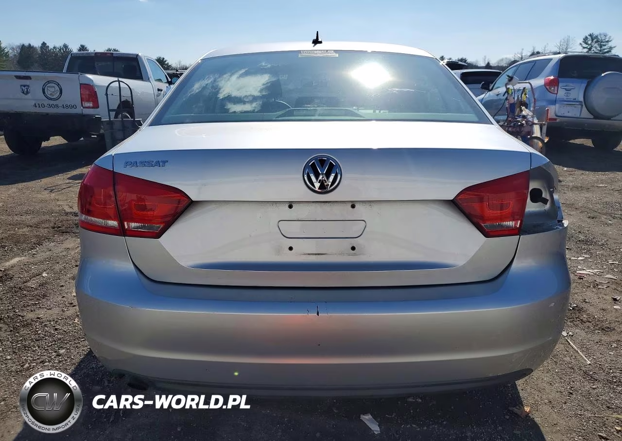 2012 Volkswagen Passat S VIN:1VWAP7A3XCC081137 - 6
