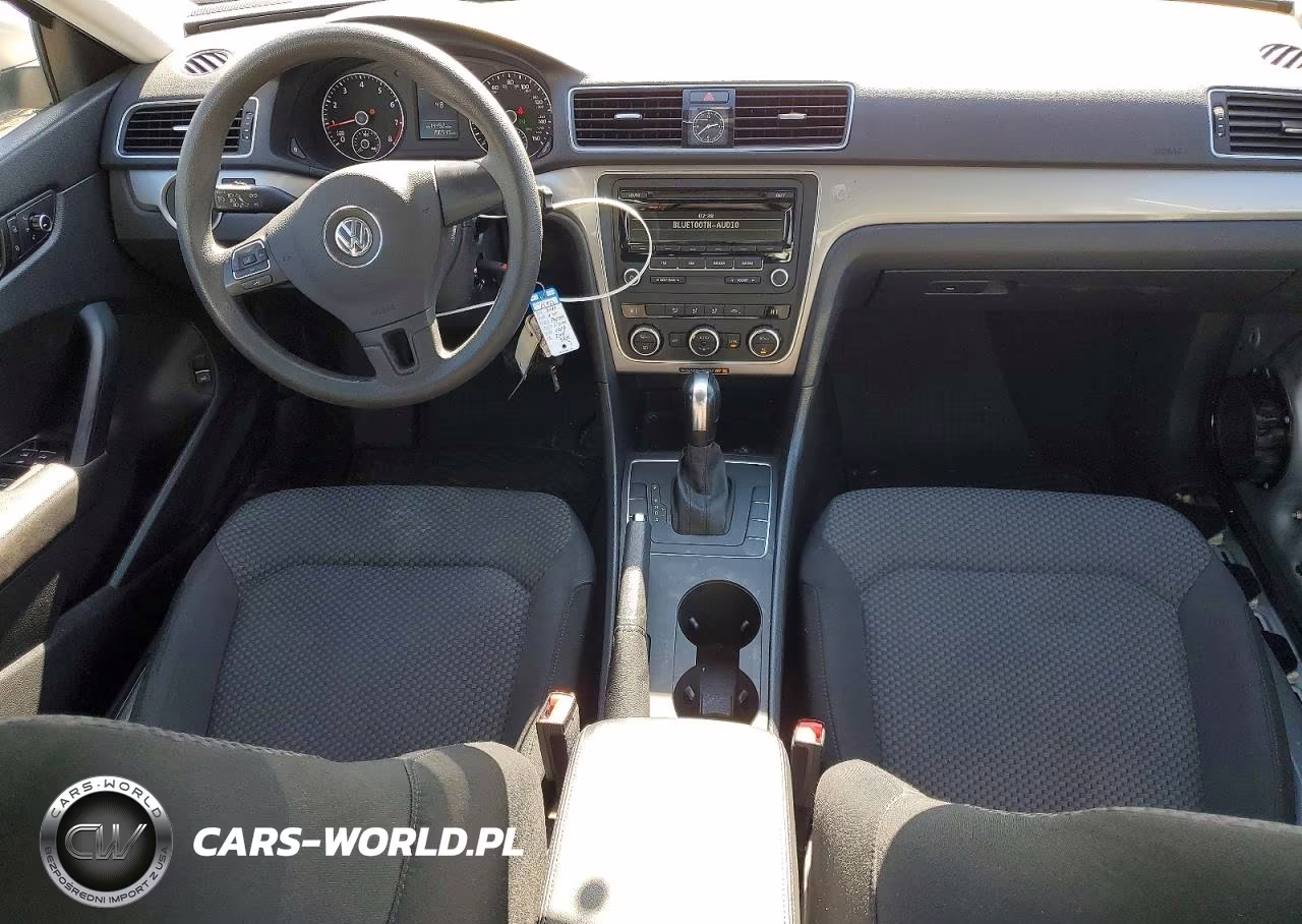 2012 Volkswagen Passat S VIN:1VWAP7A3XCC081137 - 8
