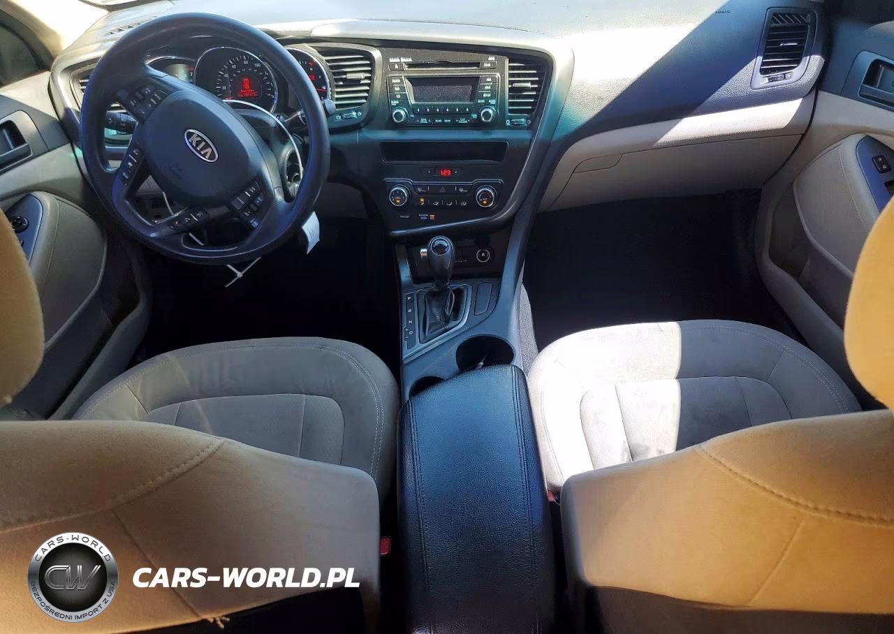 2011 Kia Optima Lx VIN:KNAGM4A77B5067736 - 8