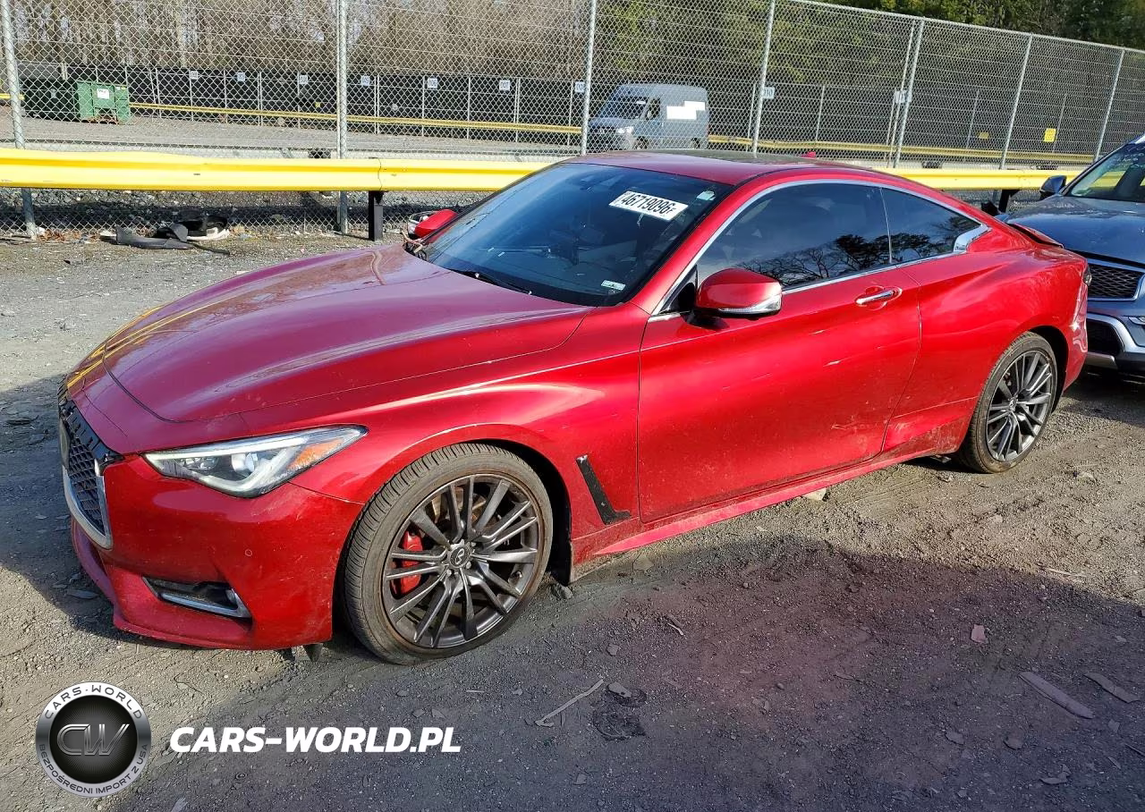 2017 Infiniti Q60 Red Sport 400