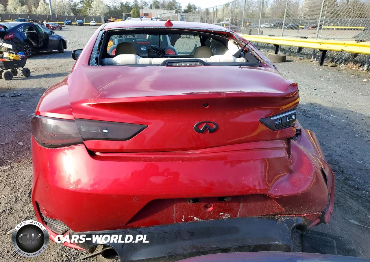 2017 Infiniti Q60 Red Sport 400 VIN:JN1FV7EL3HM702022 - 6