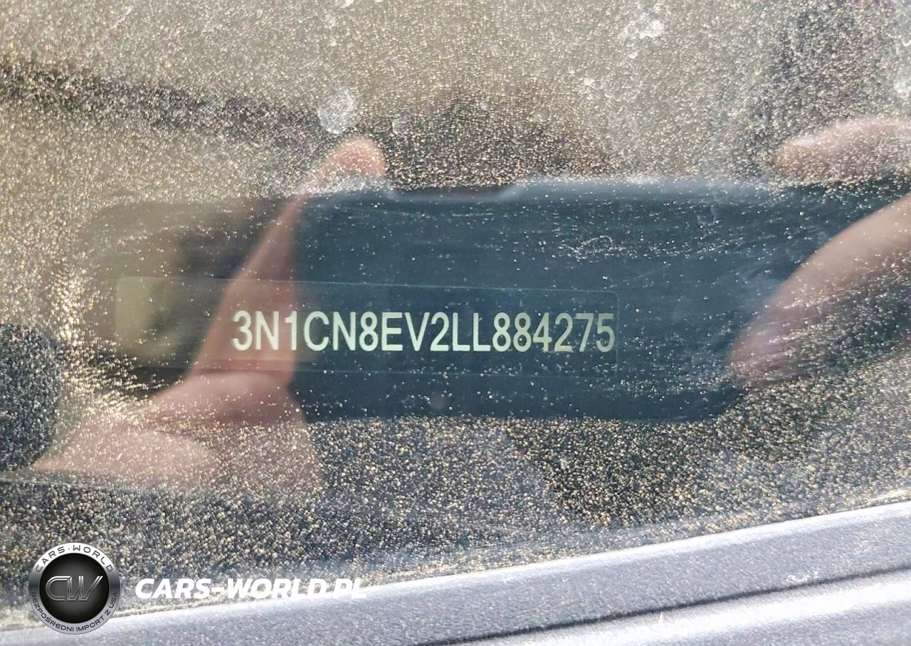 2020 Nissan Versa Sv VIN:3N1CN8EV2LL884275 - 12
