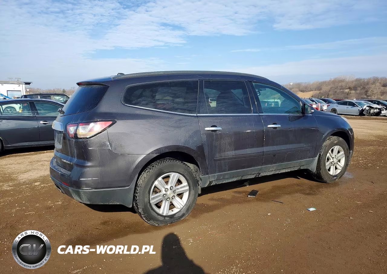 2014 Chevrolet Traverse Lt VIN:1GNKRGKD1EJ270208 - 3