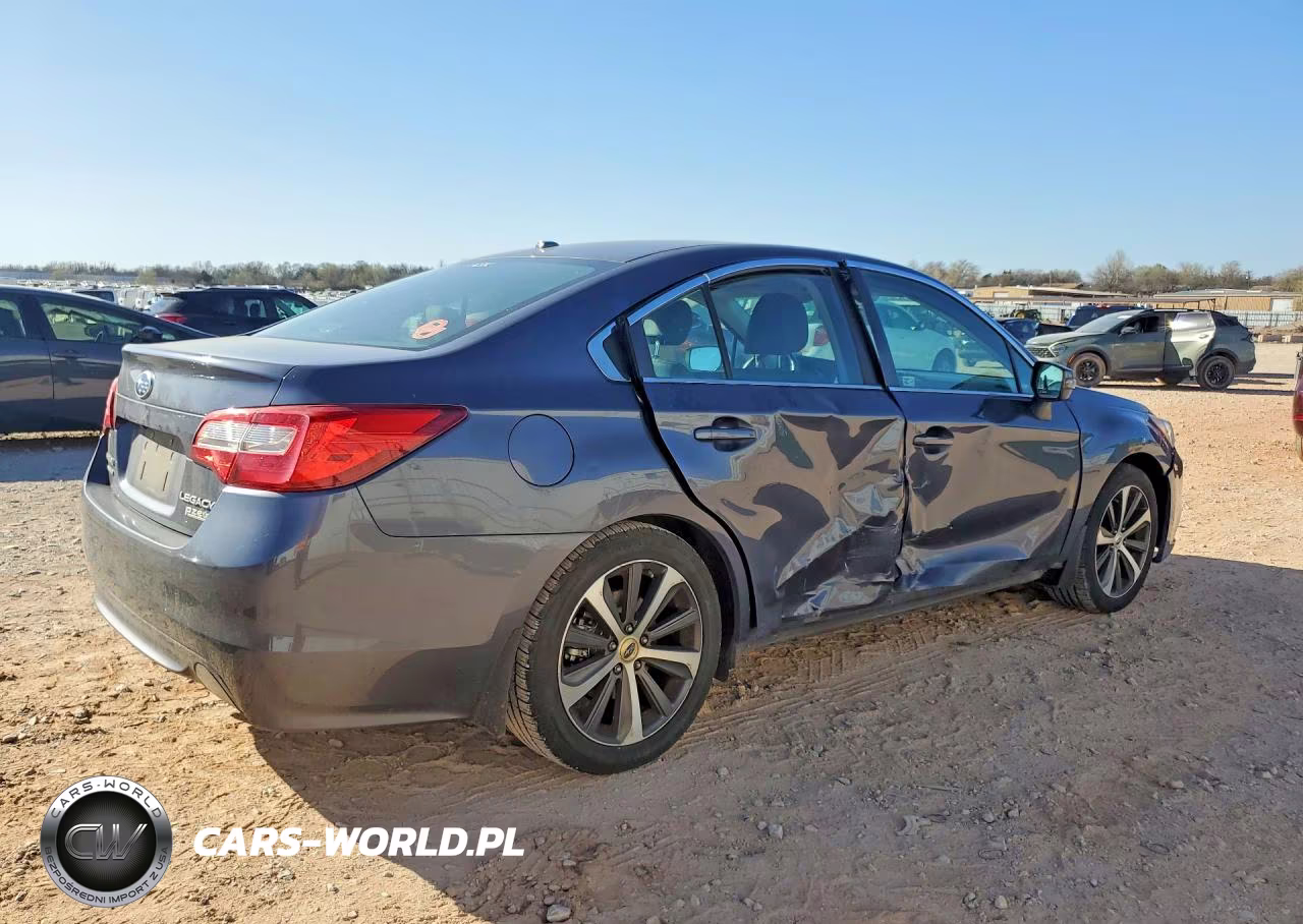 2015 Subaru Legacy 2.5I Limited VIN:4S3BNAN62F3037359 - 3