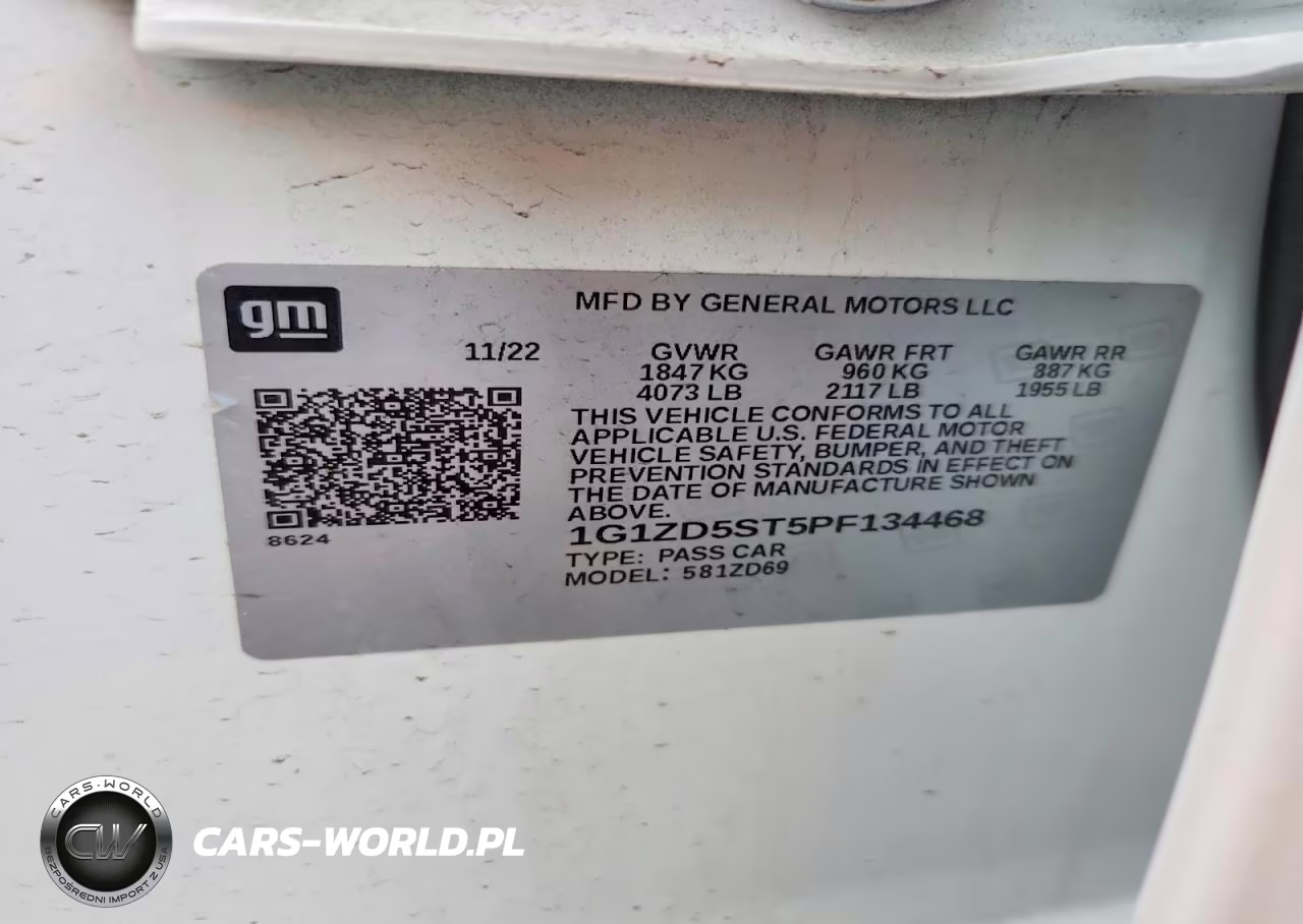 2023 Chevrolet Malibu Lt VIN:1G1ZD5ST5PF134468 - 12