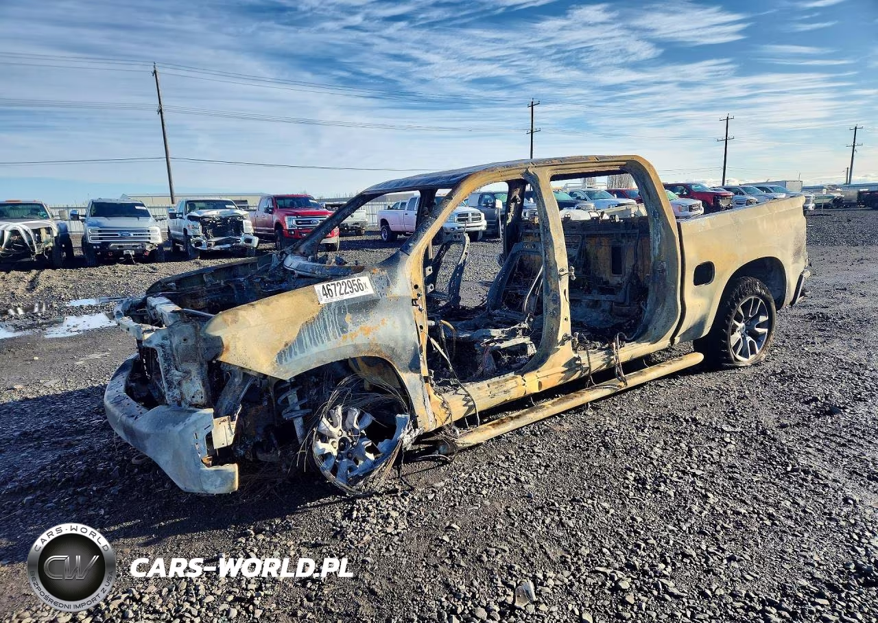 2019 Chevrolet Silverado K1500 Rst VIN:1GCUYEED6KZ162054 - 1