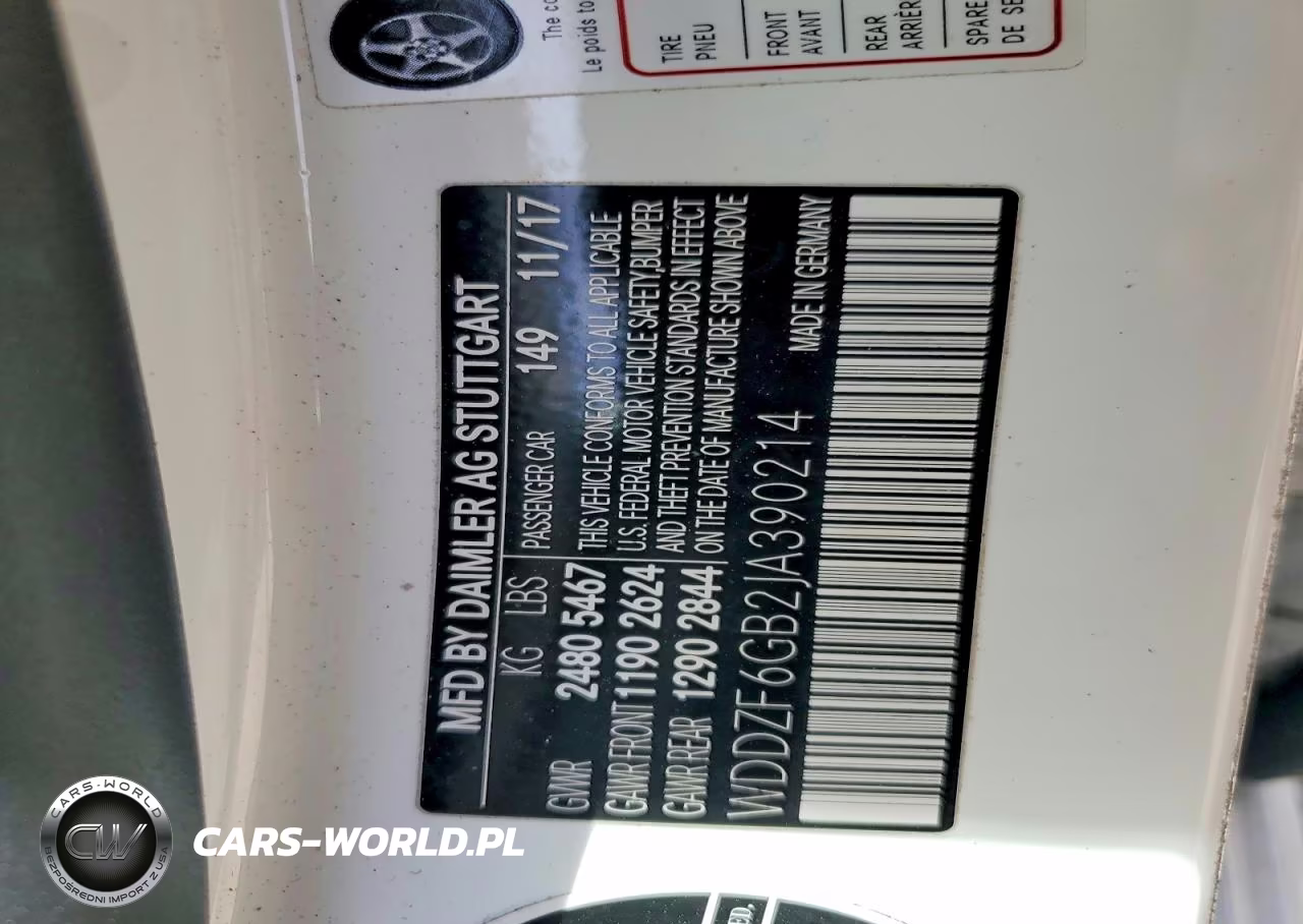 2018 Mercedes Benz E VIN:WDDZF6GB2JA390214 - 12