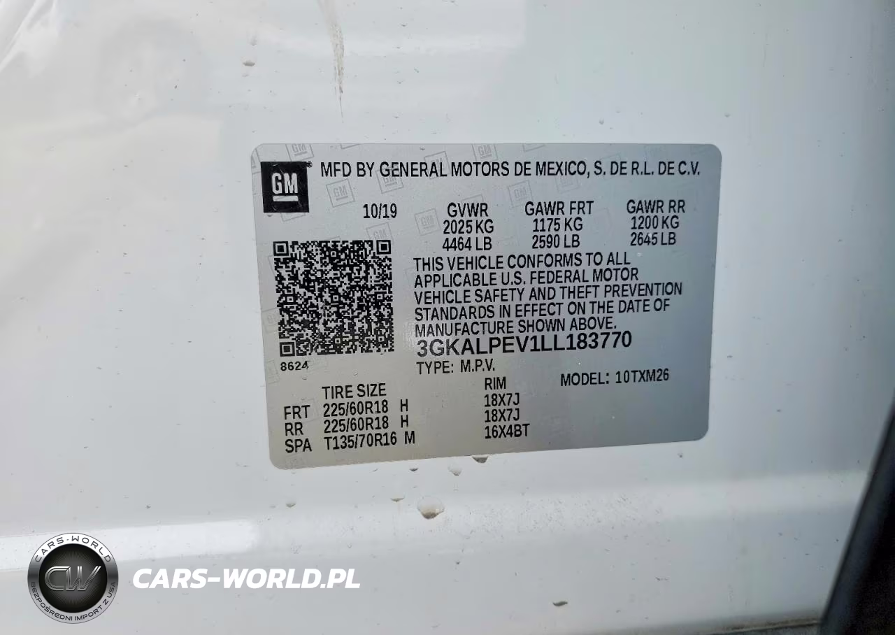 2020 GMC Terrain VIN:3GKALPEV1LL183770 - 13