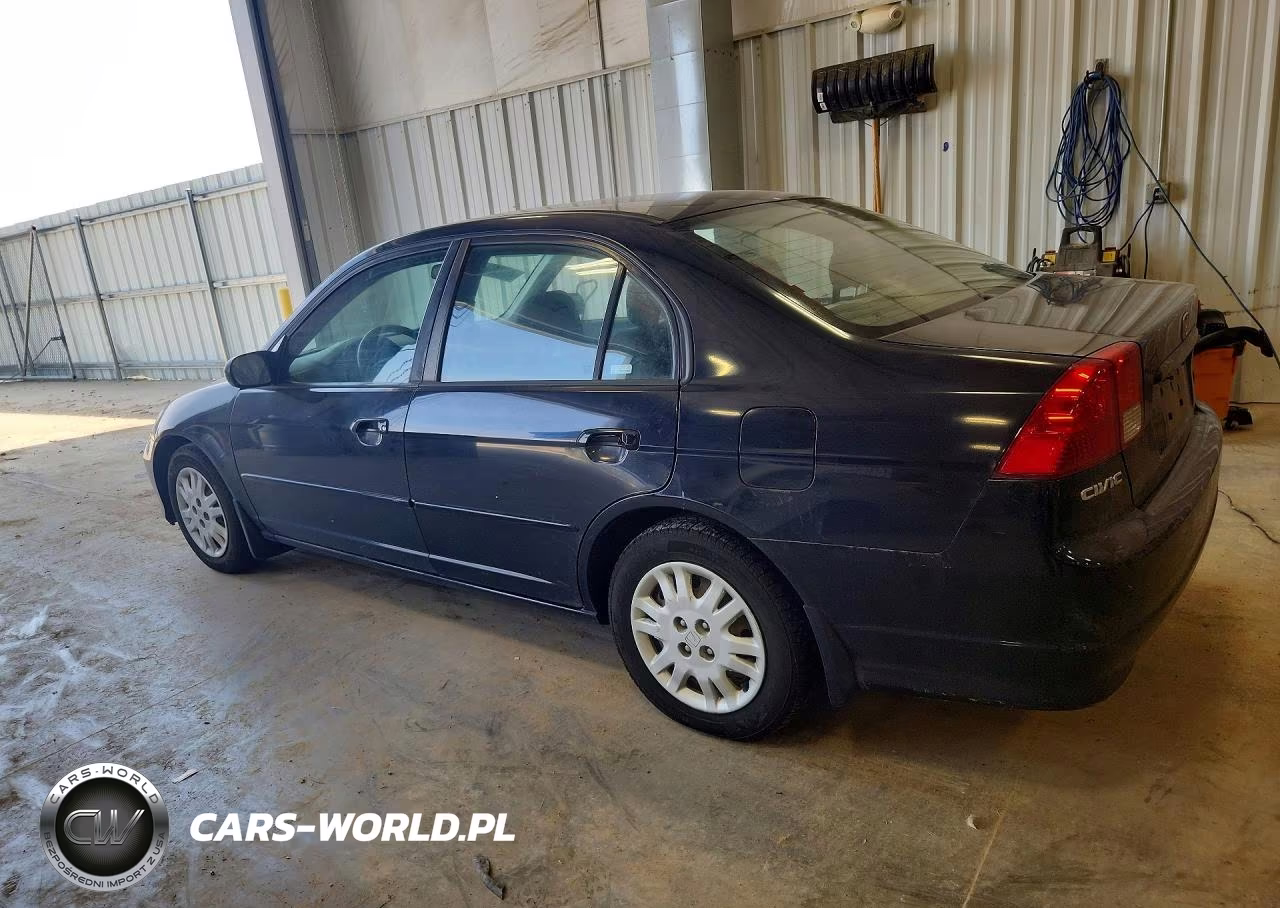2004 Honda Civic Lx VIN:2HGES16644H530928 - 2