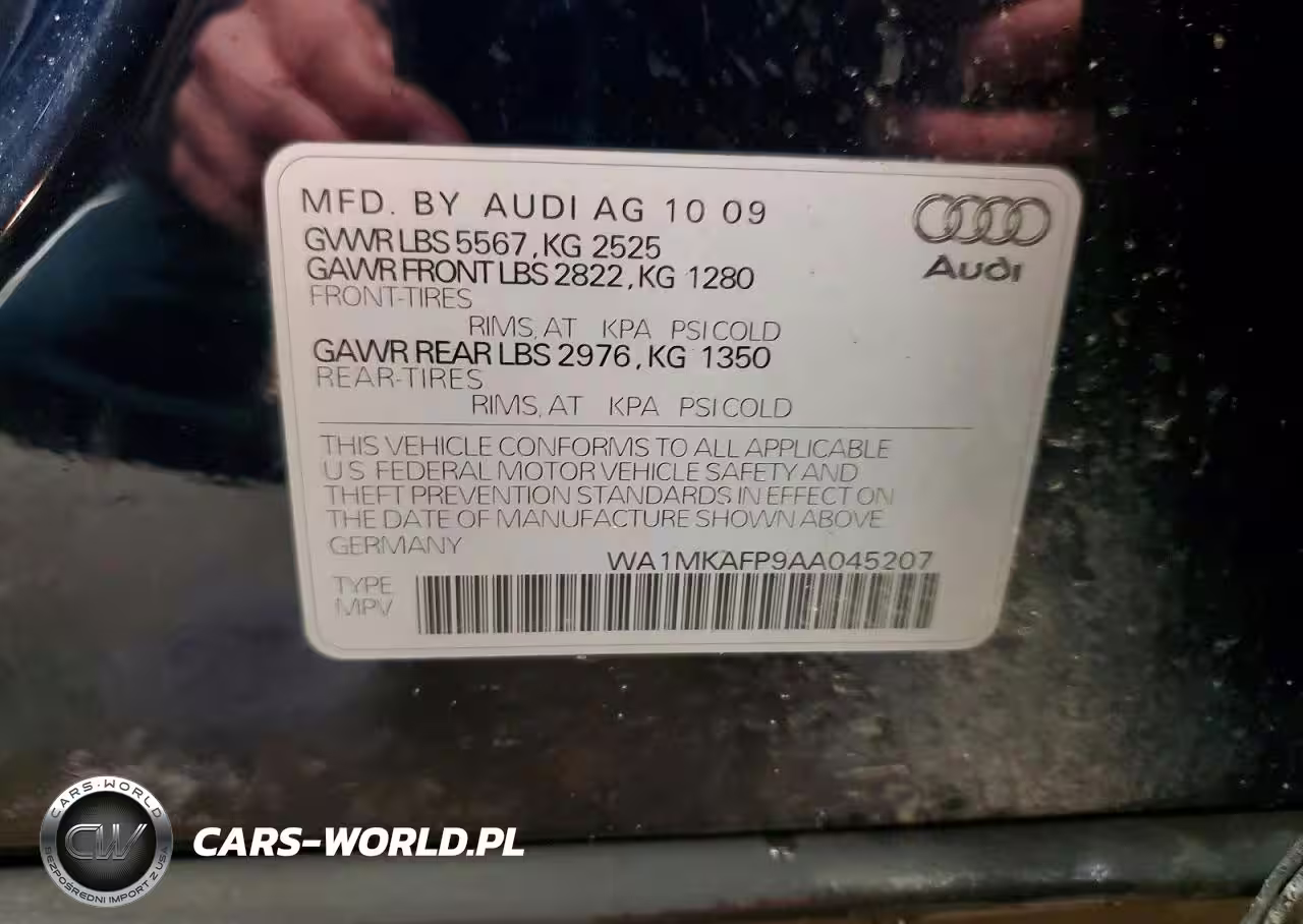 2010 Audi Q5 Premium Plus VIN:WA1MKAFP9AA045207 - 13