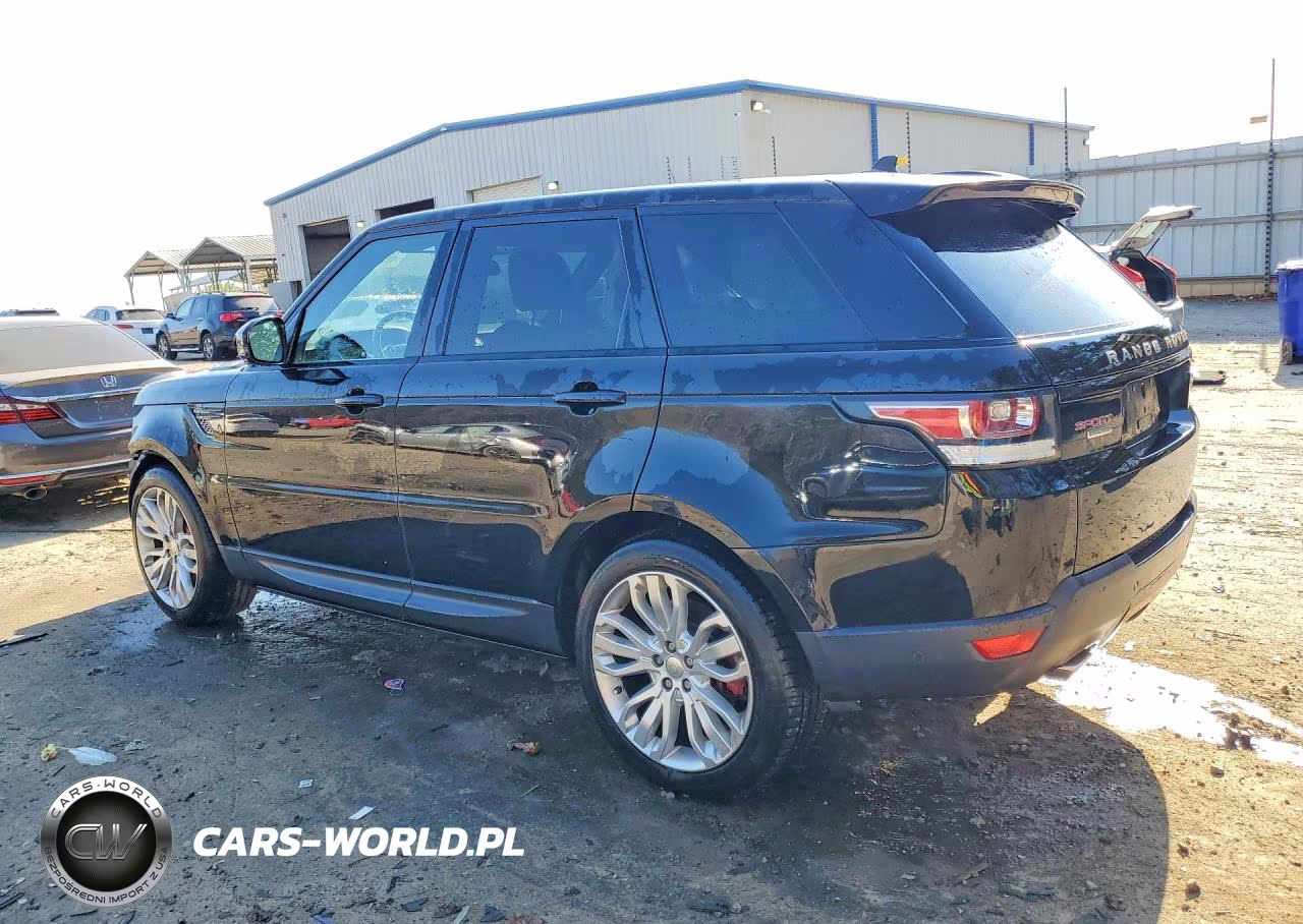 2015 Land Rover Range Rover Sport Sc VIN:SALWR2TF3FA610630 - 2