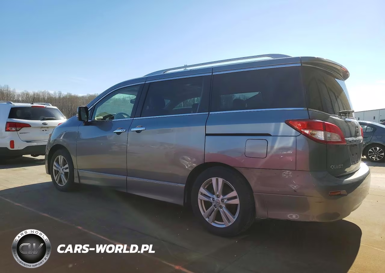2015 Nissan Quest 3.5 Sl VIN:JN8AE2KP0F9129358 - 2