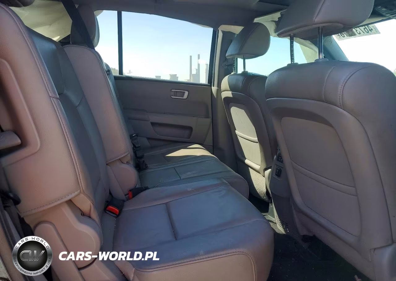2014 Honda Pilot Exln VIN:5FNYF4H75EB034860 - 10