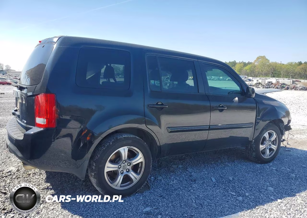 2014 Honda Pilot Exln VIN:5FNYF4H75EB034860 - 3