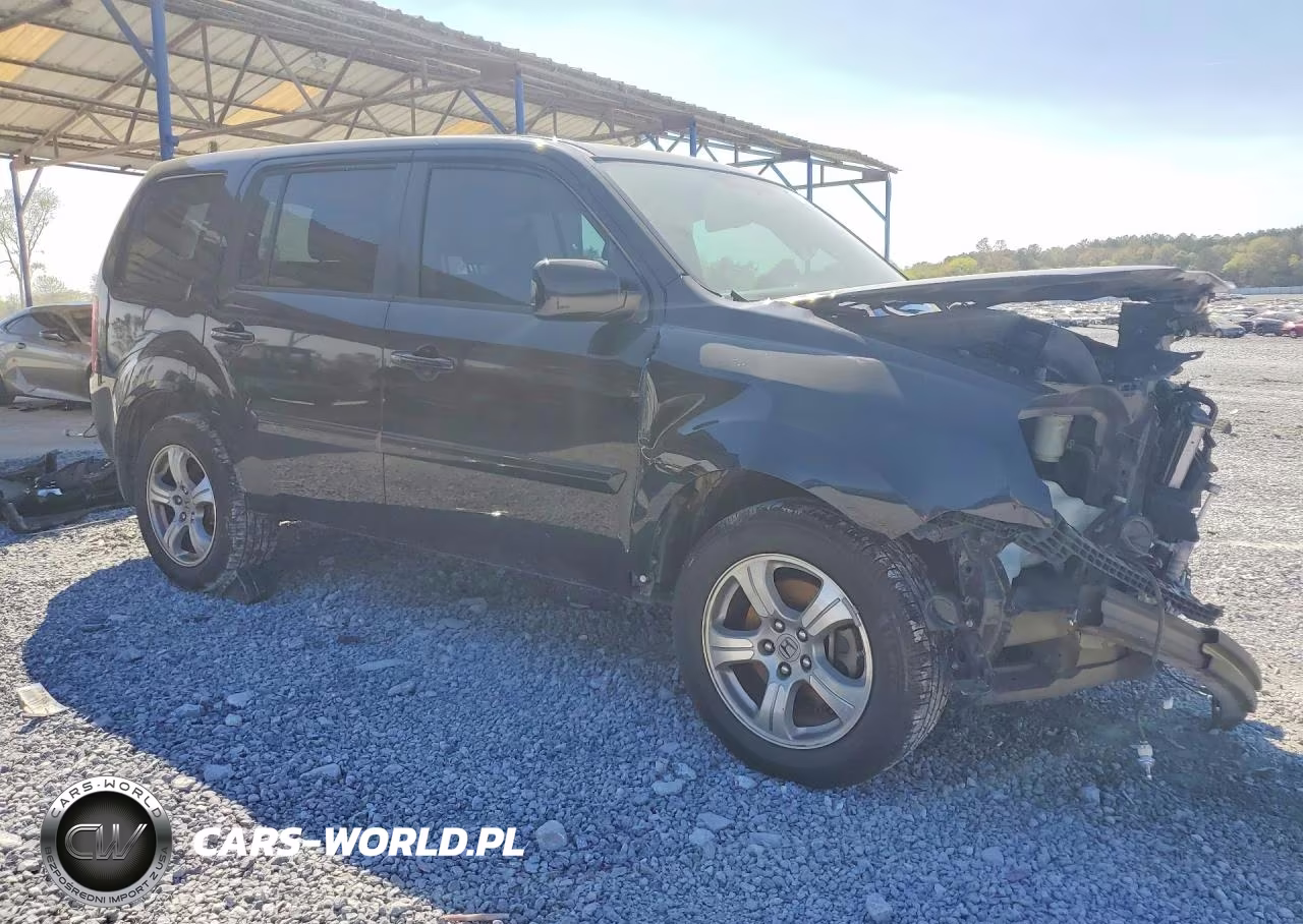 2014 Honda Pilot Exln VIN:5FNYF4H75EB034860 - 4