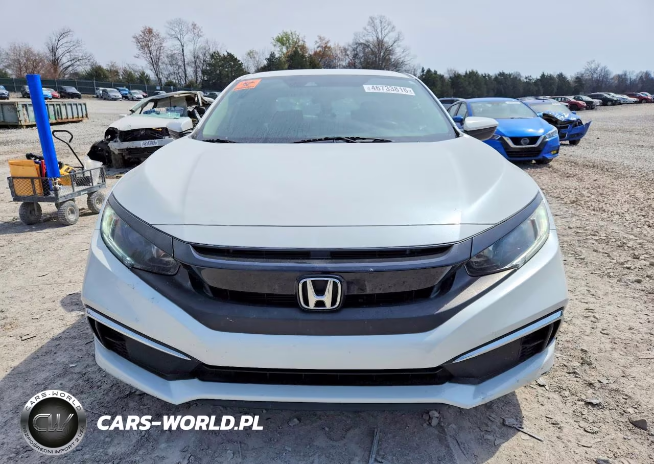2020 Honda Civic Lx VIN:19XFC2F68LE016516 - 5