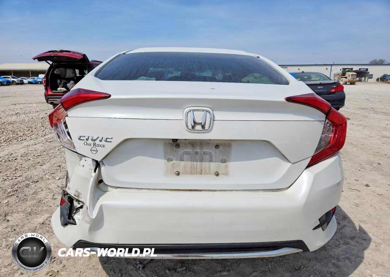 2020 Honda Civic Lx VIN:19XFC2F68LE016516 - 6