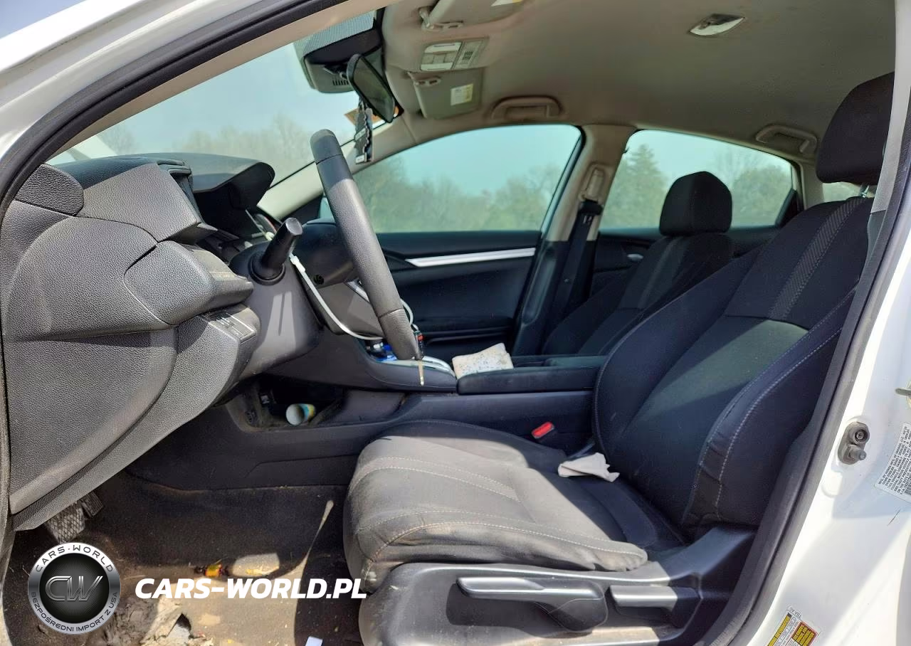 2020 Honda Civic Lx VIN:19XFC2F68LE016516 - 7