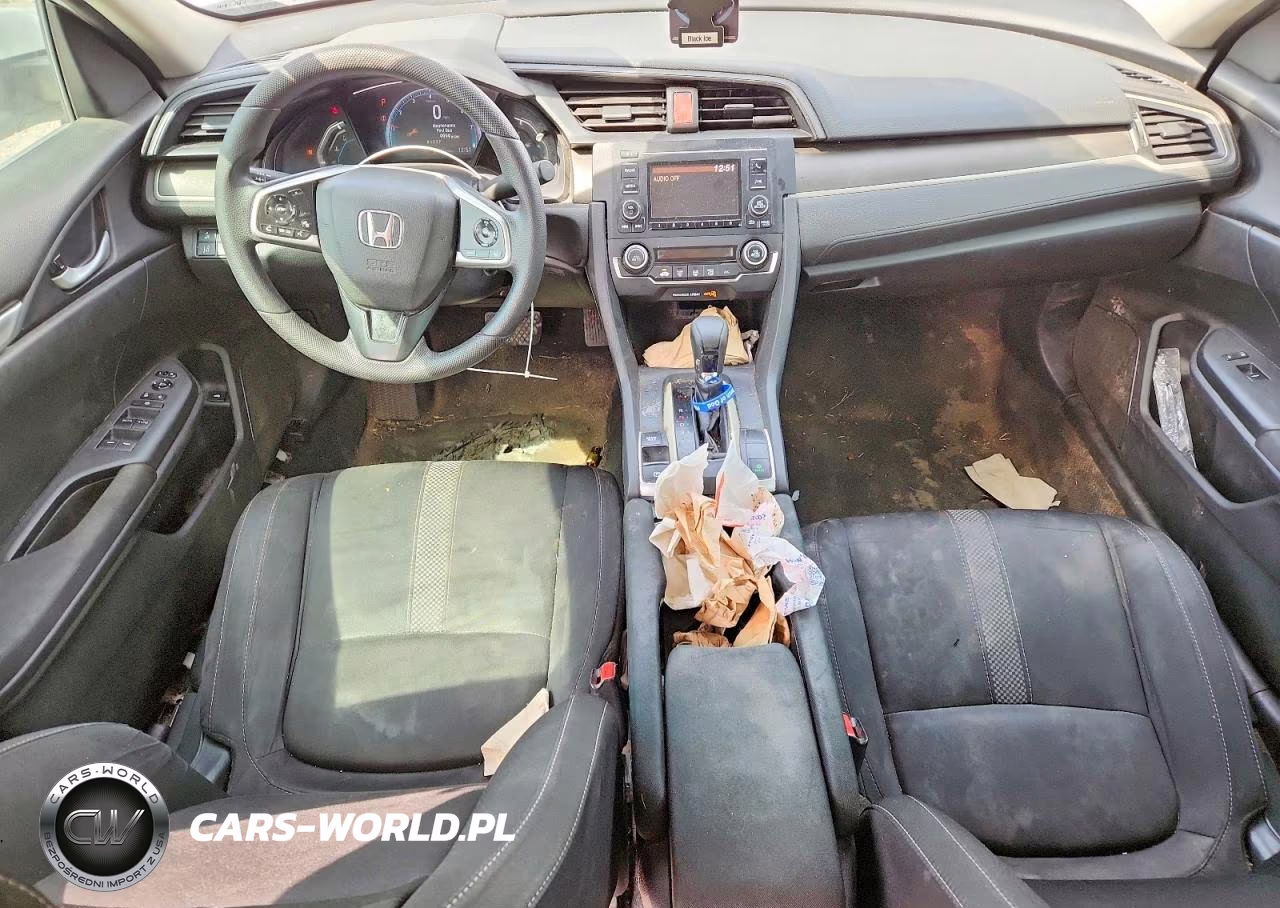 2020 Honda Civic Lx VIN:19XFC2F68LE016516 - 8