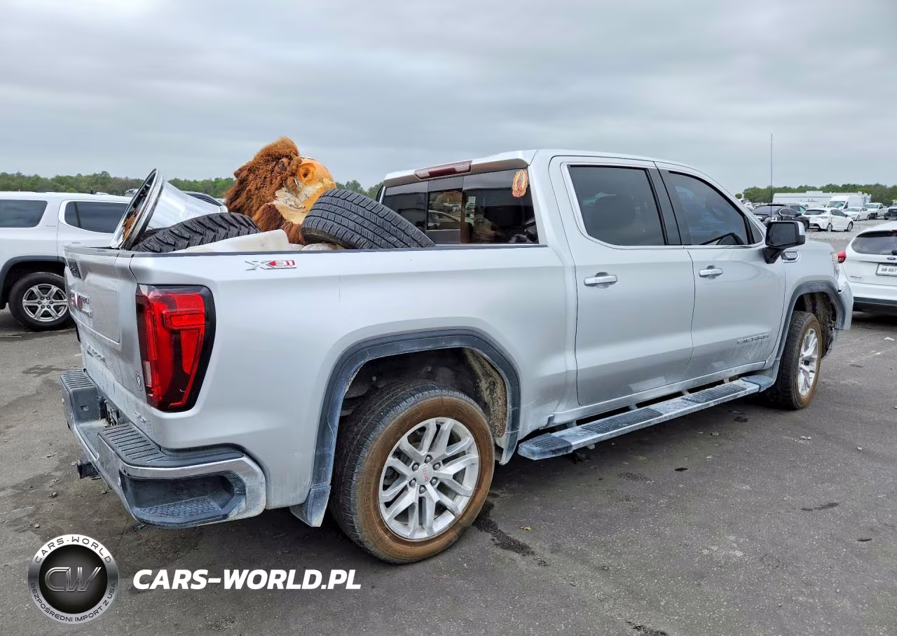 2020 GMC Sierra K1500 Slt VIN:3GTU9DET6LG291816 - 3