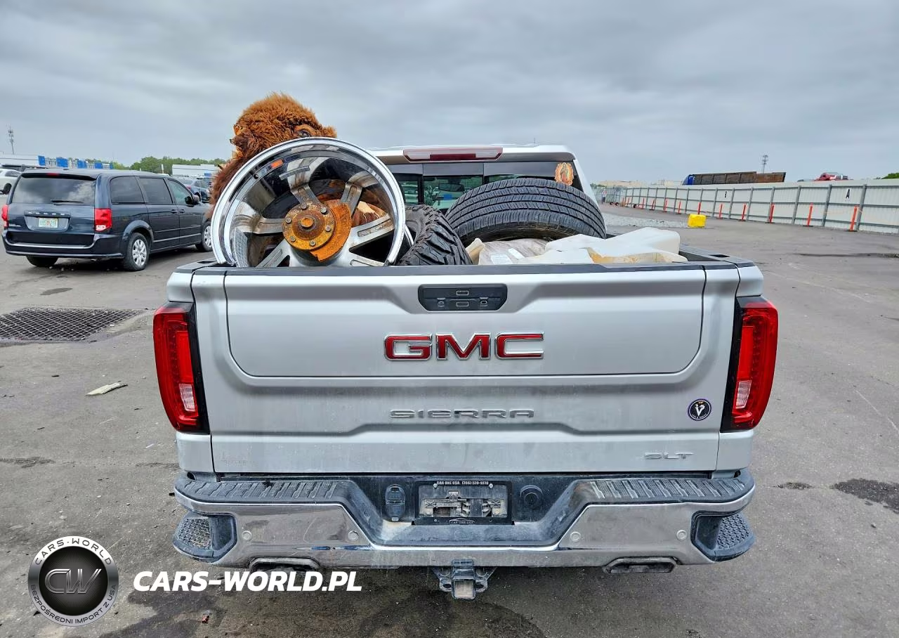 2020 GMC Sierra K1500 Slt VIN:3GTU9DET6LG291816 - 6