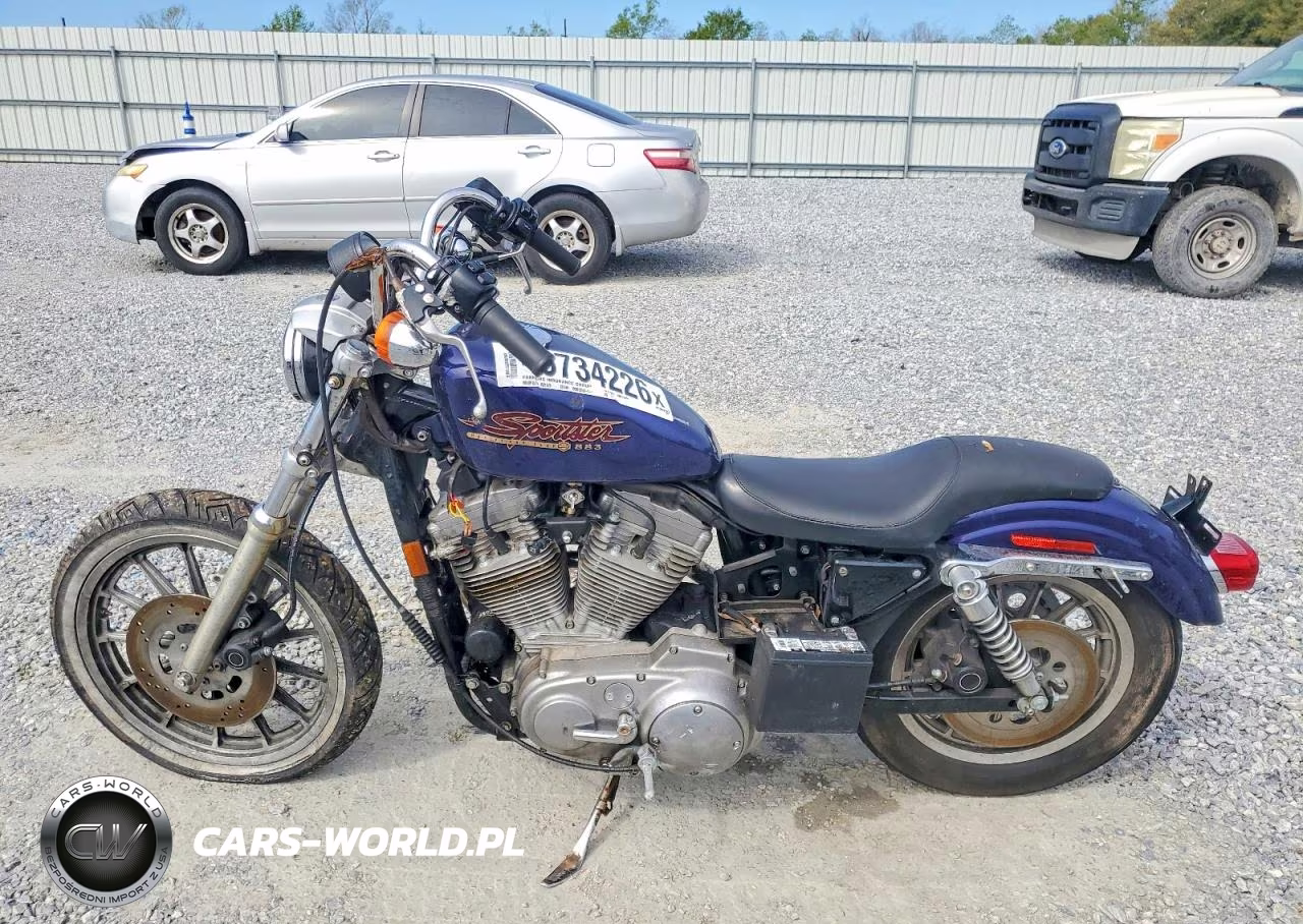 1999 Harley-Davidson Xl883 Hugger VIN:1HD4CEM10XK116689 - 3