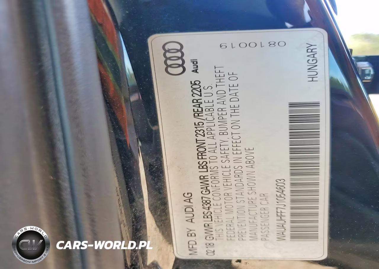2018 Audi A3 Premium VIN:WAUAUHFF7J1054603 - 13